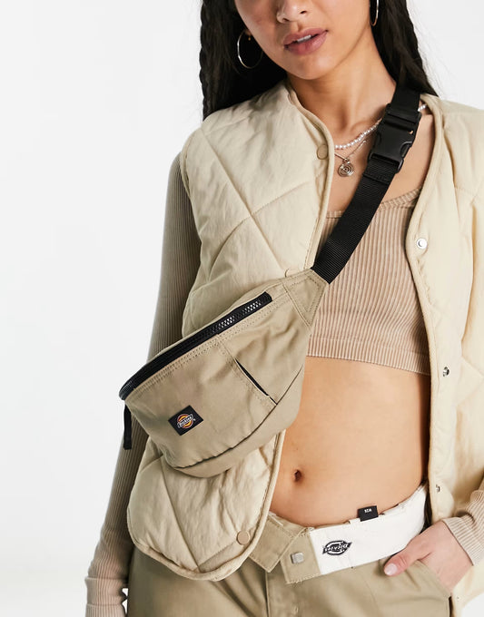 Dickies blanchard bum bag in beige tan