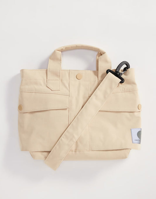 Carhartt WIP unisex pocket cross body bag in beige