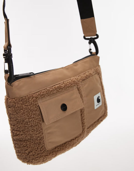 Carhartt WIP orla borg strap bag in beige