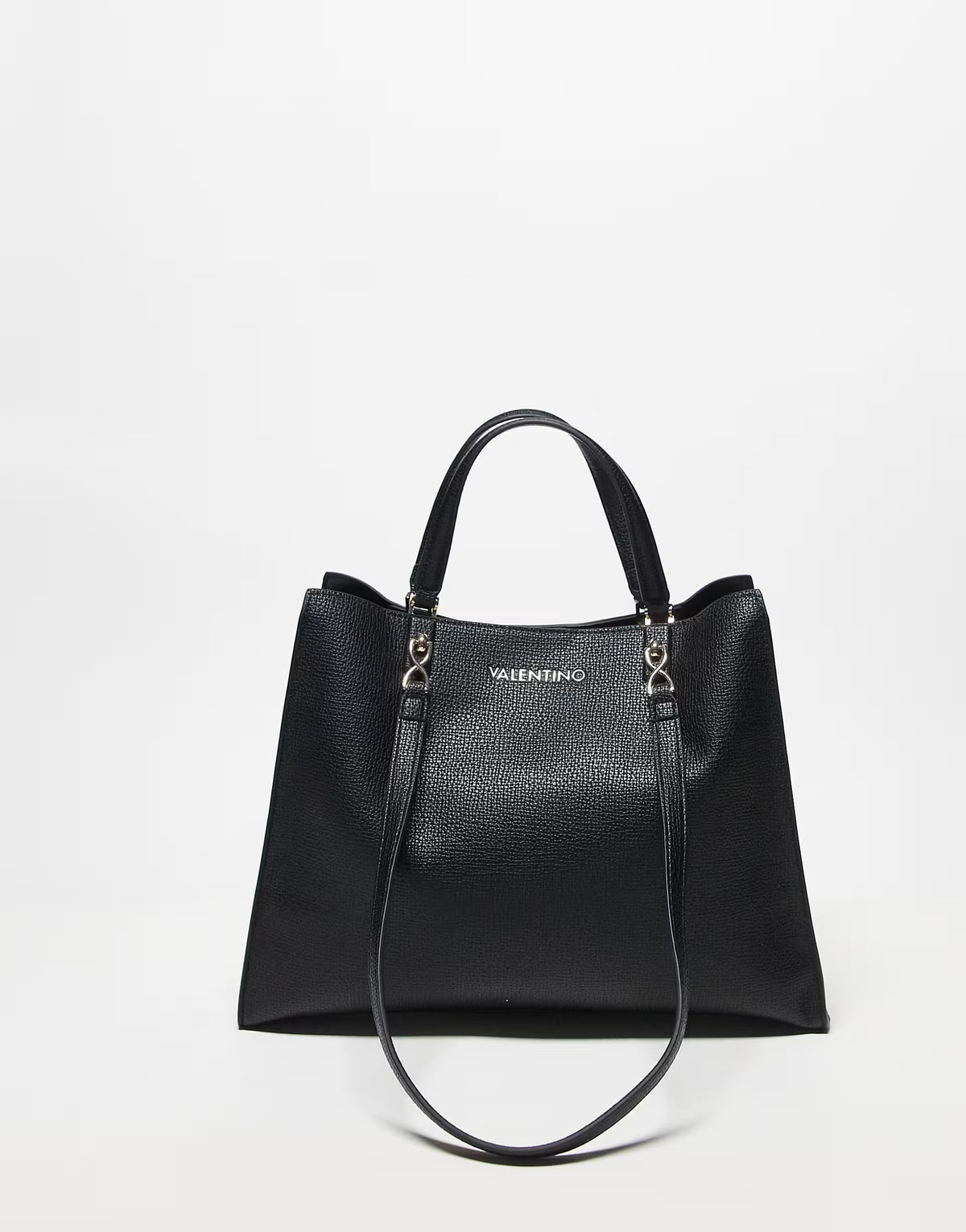 Valentino stereo re shopper tote bag in black