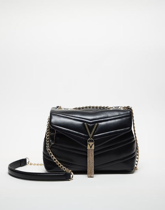 Valentino privilege quilted shoulder bag in black