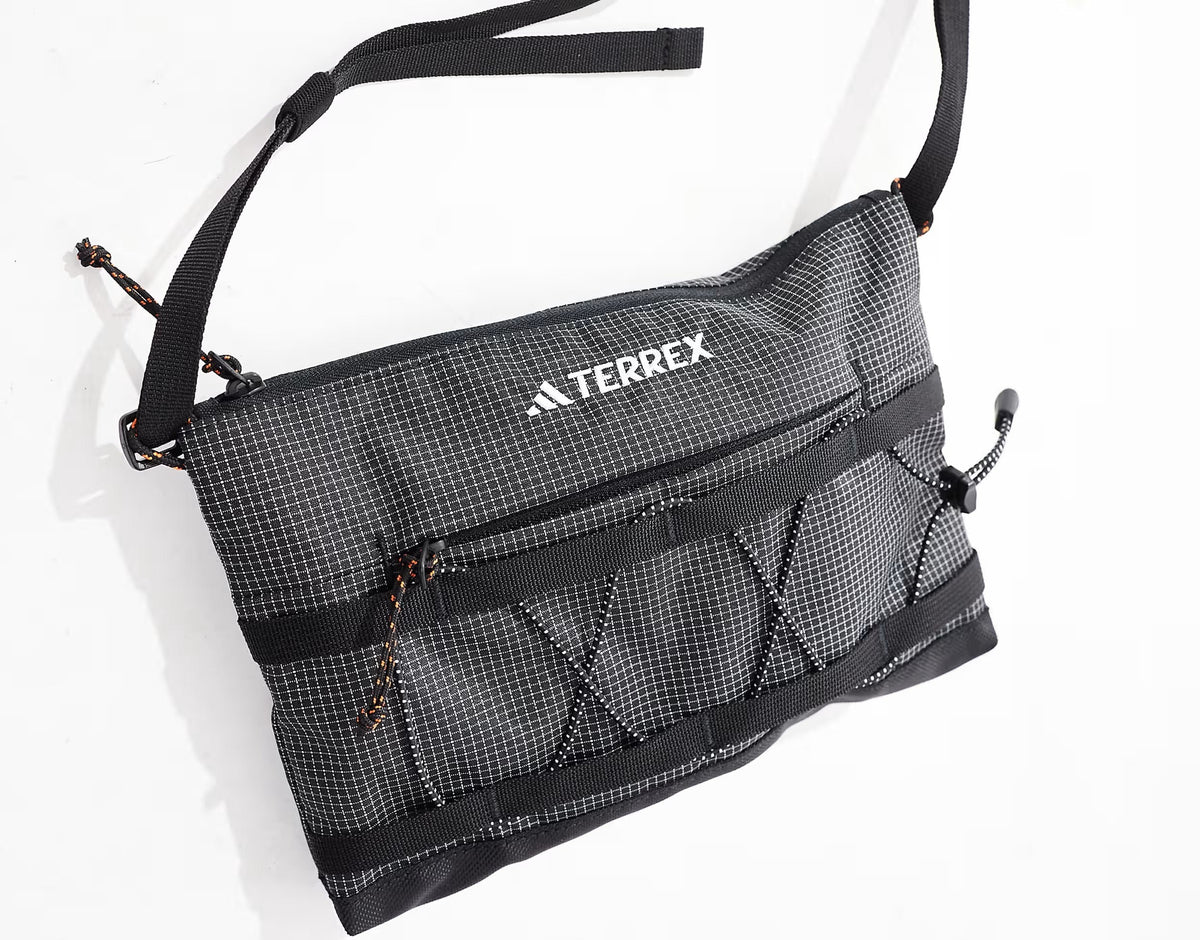 adidas Outdoor Terrex cross body bag in black